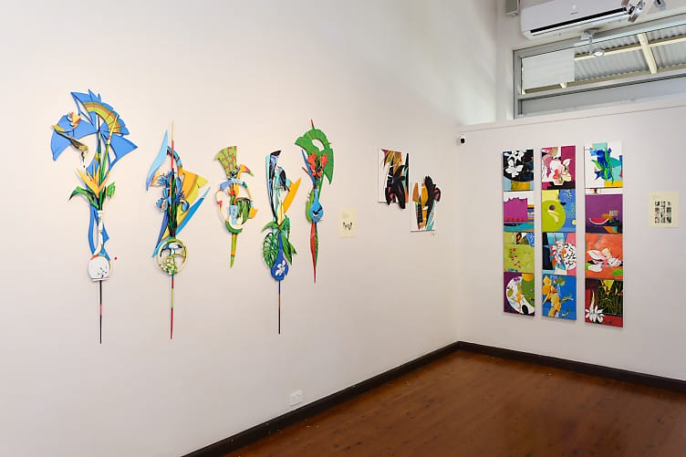 Roland-Nancarrow-Colour,-Leaves,-Light-and-Feathers-install3.jpg